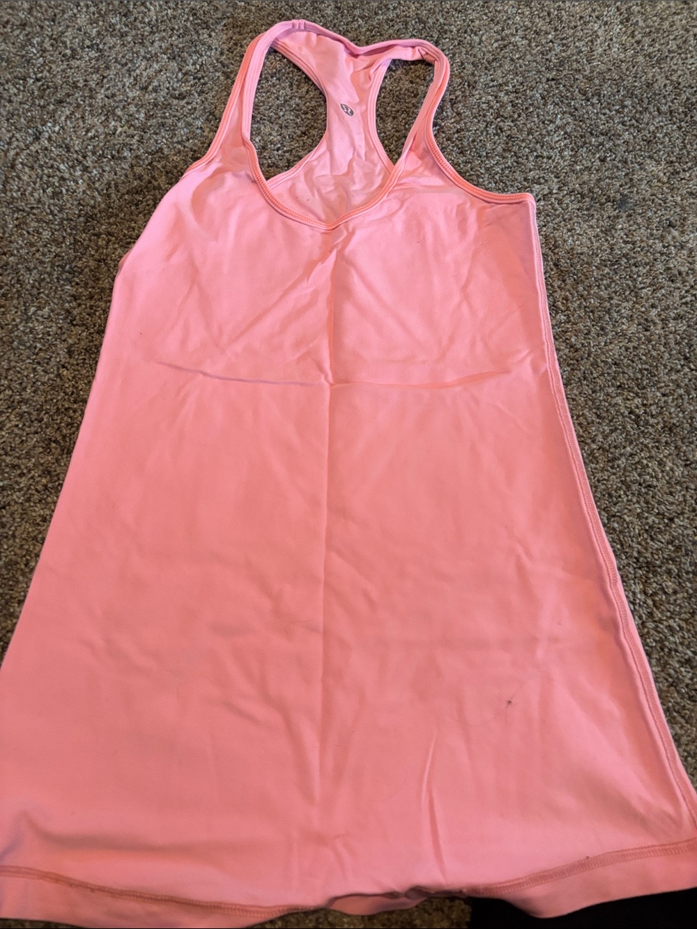 lululemon athletica Pink Racerback Tank Top